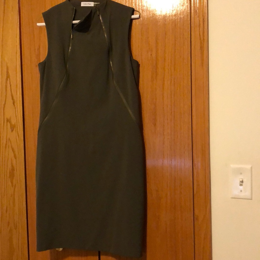 Dark Green Dress